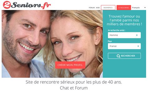 sites de rencontres gratuit pour seniors|Site de rencontre gratuit pour senior France